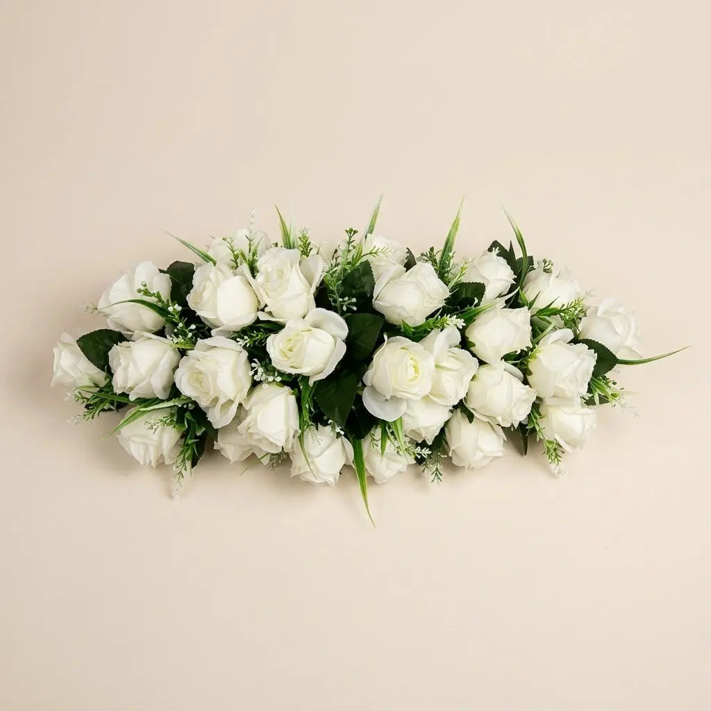 Guirlande de Roses Artificielles Premium Haut de Gamme